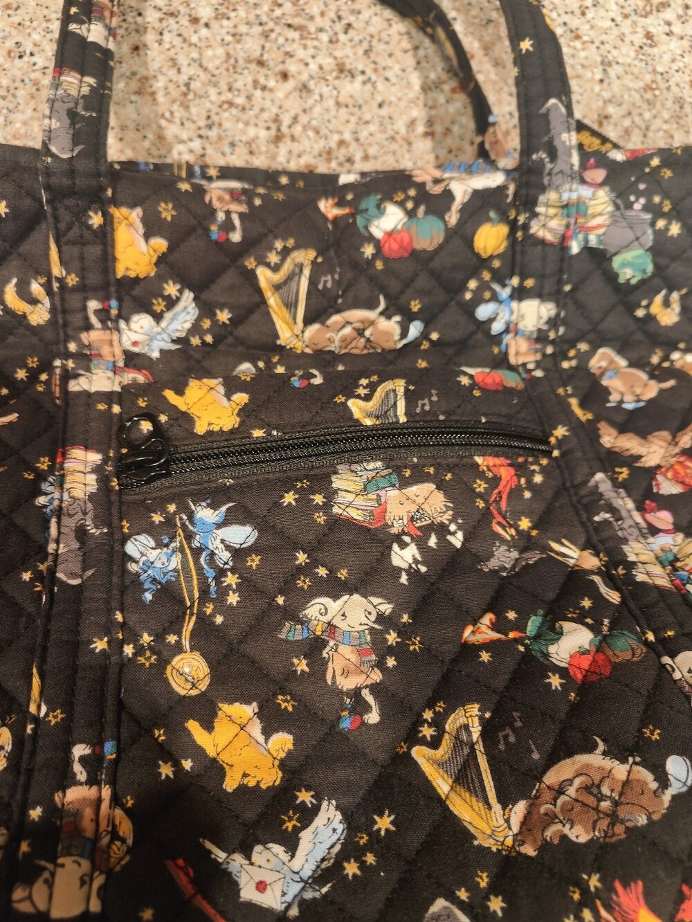 Vera Bradley Small Tote And Small Lunch bag, Harry Potter Design - Picture 3 of 7